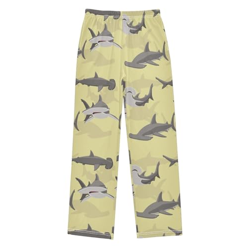 Great Hammerhead Boys Pants Boys Athletic Pants Long Pant for Boy with Pockets Wide-Leg Size 6-14Y