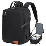 Zaino per Ryanair 40x30x20 Zaino da Viaggio 40x20x25 Aereo Bagaglio a Mano 45x36x20 Antifurto Borsa Zaini Porta Pc per Easyjet Wizz Air Vueling, con Portabottiglie D'acqua