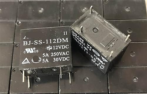 Relé BJ-SS-112DM 12V contra fallos eléctricos y sobrecargas en placas PCB