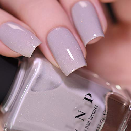 Image of ILNP Vanish - Creamy Dusty Lilac Holographic Nail Polish