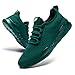 QIJGS Running Shoes for Men Tennis Athletic Gym Sneakers Mesh Lightweight Sports Fashion Workout Casual Shoes-Green-8