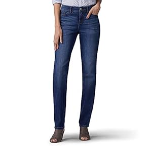 Lee Women’s Flex Motion Regular Fit Straight Leg Jean
