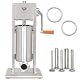 Wurstfüller Beeketal BT05 Edelstahl Wurstfüllmaschine mit 5 Litern Volumen