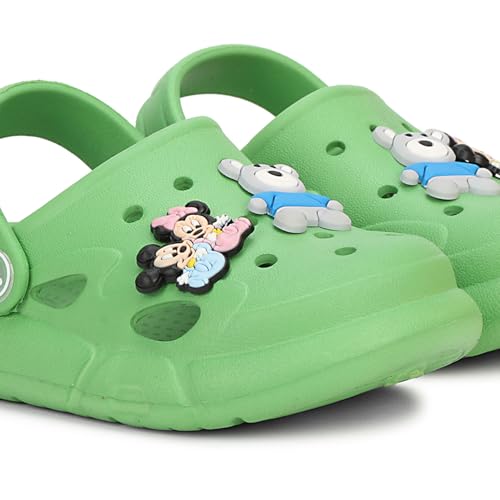 Image of Aqualite Kids Clog Shoes for Boys & Girls /Outdoor Sandals Clogs for Kids, Slingback Clog Shoes, Stylish Clogs for Kids