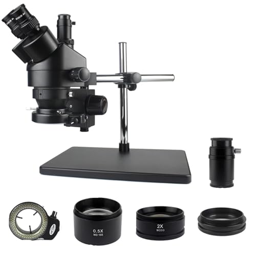 Trinocular Stereo Microscope 3.5X-90X with 38MP HDMI Camera
