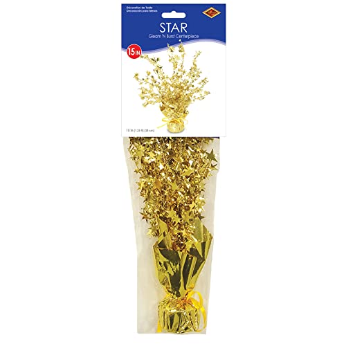 Beistle Star Gleam 'N Burst Centerpiece, 15-Inch #TOP2