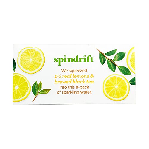 SPINDRIFT HALF TEA & HALF LEMON SPARKLING WATER CAN IN