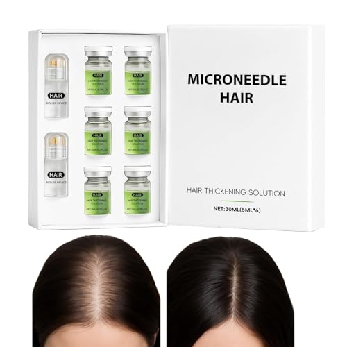 Sistema de regeneración capilar, nueva solución de infusión de microagujas para el crecimiento del cabello, suave e indolora, fortalece las raíces y aporta mayor densidad para hombres y mujeres