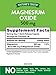 Nature's Truth Magnesium Oxide 500mg Capsules | 90 Count | Non-GMO & Gluten Free High Strength Supplement