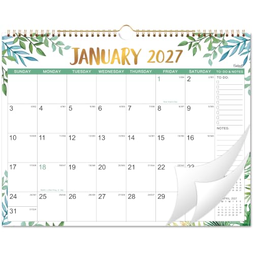 Calendar 2027 - Wall Calendar 2027 with 18 Months