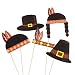 Tinksky Thanksgiving Photo Booth Props Happy Thanksgiving Photo Prop Kit Party Favor 29pcs