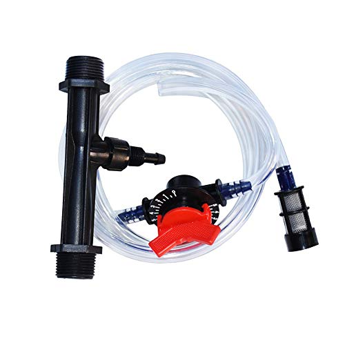 LQKYWNA G1 / 2 G3 / 4 Inyector De Fertilizante De Riego Inyector De Filtro Venturi Kits Translúcidos De Mezcla Automática Riego Tubo Venturi Sistema De Goteo De Invernadero (3/4)