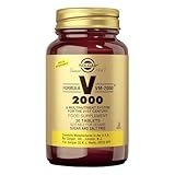 Solgar, Formula VM-2000, Suplemento Alimenticio que Ayuda al Bienestar y a la Inmunidad, Con 32 Vitaminas, Para Hombre y Mujer, 30 Cápsulas