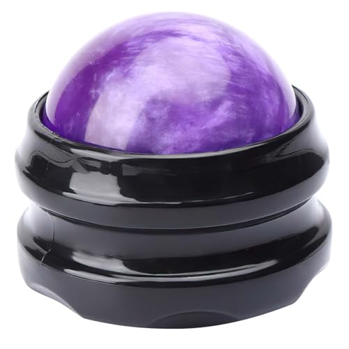 Bola de masaje WOVTE Lacrosse, herramienta de automasaje para dolores musculares, hombros, cuello, espalda, pies, cuerpo, tejido profundo, punto de activación, nudos musculares, yoga y liberación