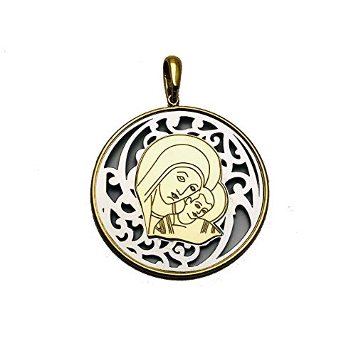 Médaille Vierge du Chemin néocatéchuménal en or et argent pour le quotidien