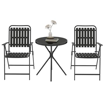 foldable patio furniture set