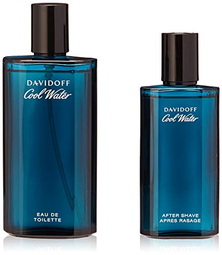 Preisvergleich Produktbild Davidoff Cool Water Geschenkset 125ml EDT + 75ml Aftershave Lotion