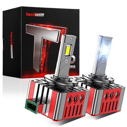 Torchbeam D3S D3R Lights 45 W, 8000K HID Light Bulb for