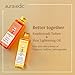 Auravedic Kumkumadi Oil & Skin Oil Combo | Saffron, Turmeric and Winter Cherry Infused Face Moisturizer | Hydrating & Moisturizing | for All Skin Types | 3.38Fl Oz (100ml)