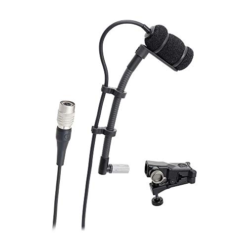 Audio-Technica ATM350UcW Micrófono de instrumento con clip CW inalámbrico