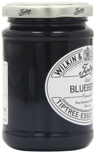Tiptree Wild Blueberry Preserve, 12 Ounce Jars (Pack of 6)