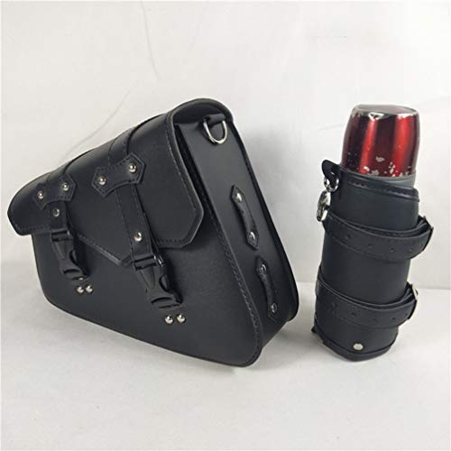 BESPORTBLE, 1 peça, bolsa preta para motocicleta, bolsa para pendurar para motocicleta, garrafa de á