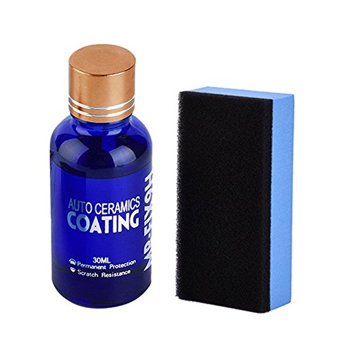 Auto Polish Liquide, XGZ Anti-Rayures Super Hydrophobe Revêtement de Verre de Voiture Liquide en Céramique de Peinture Auto Soin - 30ML