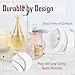 3 Pack Lazy Susan Organizer, 9 Inch Clear Lazy Susan Rotating Turntable for Pantry, Kitchen, Cabinet, Countertop, Refrigerator, Bathroom & Table, Spice Rack, Perfume & Storage Spinning Organizer