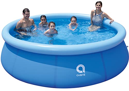 Avenli Familienpool 305x76 cm Prompt Set Aufstellpool Ohne Pumpe - Blau, Rund, Für Garten, Familien & Kinder