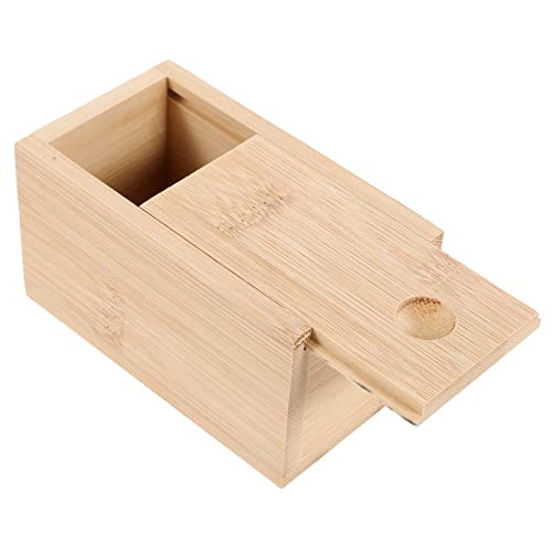 DECHOUS Portable Wooden Bait Box Compact Fishing Accessory for Bait Storage Durable and Convenient Container for Outdoor Fishing