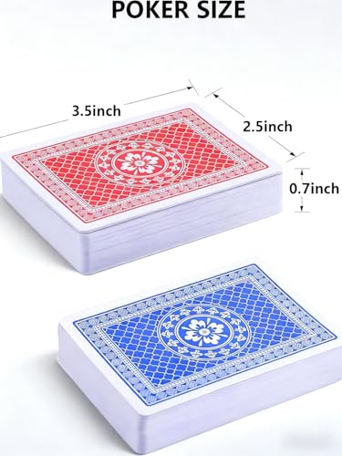 Pack 2 Barajas de Poker con Letras Grandes miniatura 3