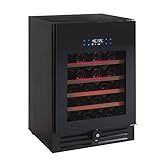 Vinoteca negra gama Premium integrable cocina 46 botellas CV-46-B