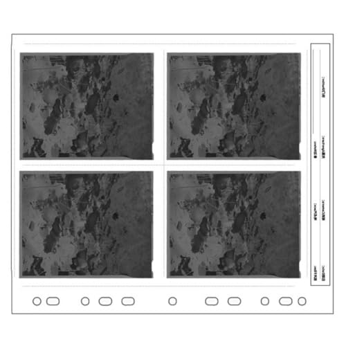 Album Film Protecteur Stockage 135/120 Pages de Stockage de Films Negatifs