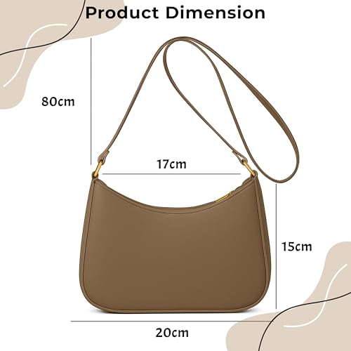 Image of Kraptick Hand Bag - Stylish Small Shoulder Bag for Women, Mini Shoulder Purse, Casual Lightweight Sling Bag for Women, Crossbody Bag for Ladies, Women's Travel Handbag