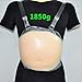 YZZ 1850G Travesti Falso Vientre Falso Embarazo Falso Mujeres Embarazadas Anti-String Accesorios De Rendimiento Silicona
