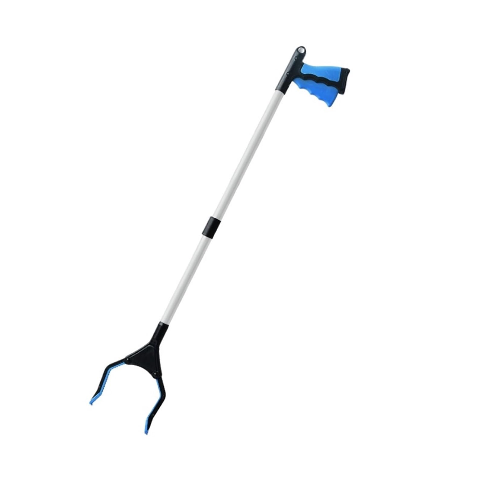 Greifer für Senioren Müllgreifer Grabber Reacher Tool Tragbarer Pick-Up-Stab Aus Stahl Mit Starkem Griff For Ladenregale Greifhilfe Gripper(Blue)