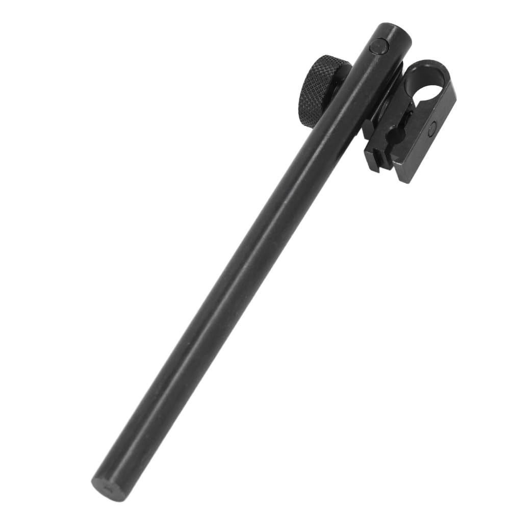 Dial Indicator Holder Bar 115mm with 6mm/8mm Clamp | Aluminum Alloy Height Gauge Bar for Precision Measuring Tools, Swivel Dovetail Mount