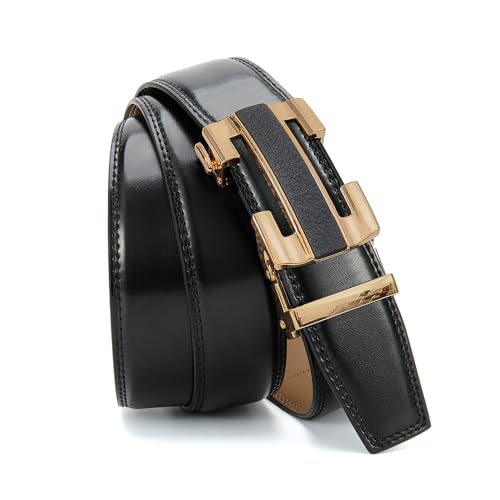 Men's Genuine Leather Dress Belt, Handmade, 100% Cow Leather, Fashion & Classic Designs for Work Business and Casual3
