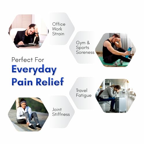 Image of Deemark Ortho Balm Natural Pain Relief Balm for Muscle & Joint Pain | 100% Ayurvedic Formula | Suitable for Sports & Gym related injuries | (50 g (Pack of 1))