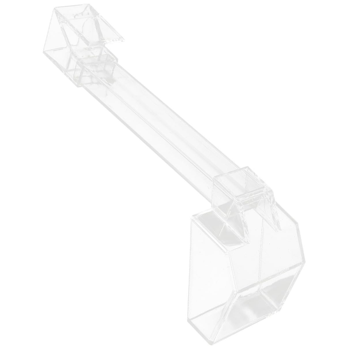 Happyyami 3piezas Alimentador Transparente para Peces y Camarones Sistema Antiesparcimiento para Acuarios y Peceras