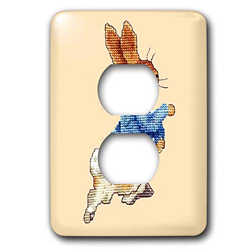 Couvercle de prise Peter Rabbit pour une déco rétro nostalgique - 2