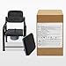 LOYALHEARTDY Bariatric Commode Chair 550lbs | Extra Wide 18