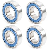 S6004RS Bearing 20x42x12mm 440C Stainless Steel S6004-2RS Stainless Steel Ball Bearings ABEC-3 Rubber Sealed Pick of 2PC