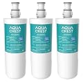AQUA CREST 3US-AF01 Under Sink Water Filter, Replacement for Standard Filtrete® 3US-AF01, 3US-AS01, Aqua-Pure AP Easy C-CS-FF, WHCF-SRC, WHCF-SUFC, WHCF-SUF, NSF/ANSI 42 Certified, Pack of 3