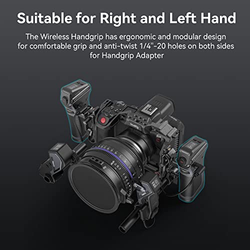 Image of SmallRig MagicFIZ Wireless Follow Focus Controller Kit, Lens Focus Control with Handgrip, Electronic Controller Module and Accessories for DSLR, Mirrorless Cine-Style Lenses - 3917
