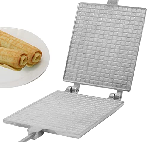 Waffle Maker rectangular shape - Waffle Cone Maker - Krumkake Iron - Wafer Maker - Waffle Makers - Waffle Cone Maker Machine - Stroopwafel Maker - Ice Cream Cone Maker - Wafer Iron - ??????????