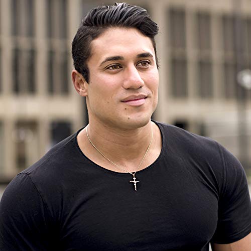 LIFETIME JEWELRY Classic Cross Necklace Chain for Men & Women 24k Real Gold Plated3