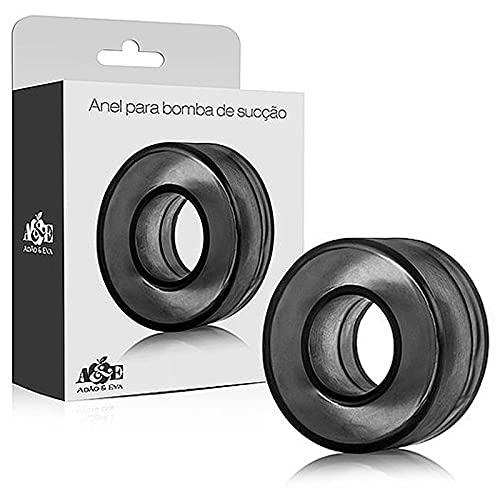Anel em Silicone Black para Bomba de Sucção