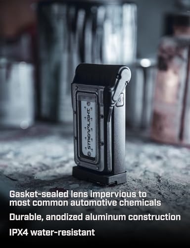 Image of Streamlight 61500 Flipmate 500-Lumen USB Rechargeable Multi-Function Compact Work Light, Black