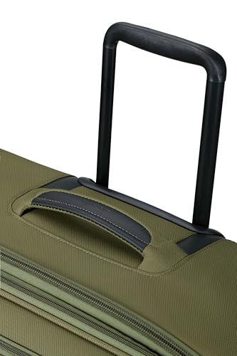 Samsonite Spark SNG Eco - Maleta Blanda 79 cm Grande - Maleta Trolley con 4 Ruedas, Cerradura TSA, Ligera y Expandible - Verde (Olive)